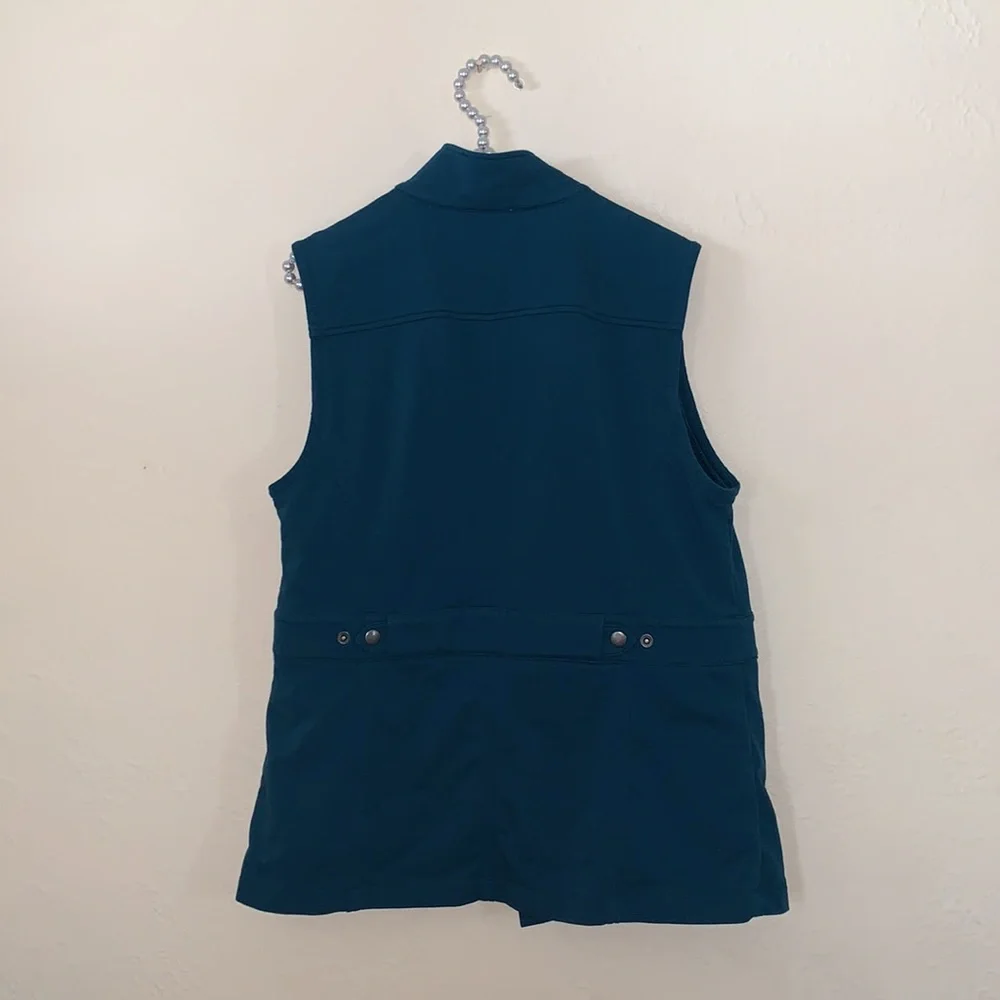 Talbots teal vest - Picture 4 of 5
